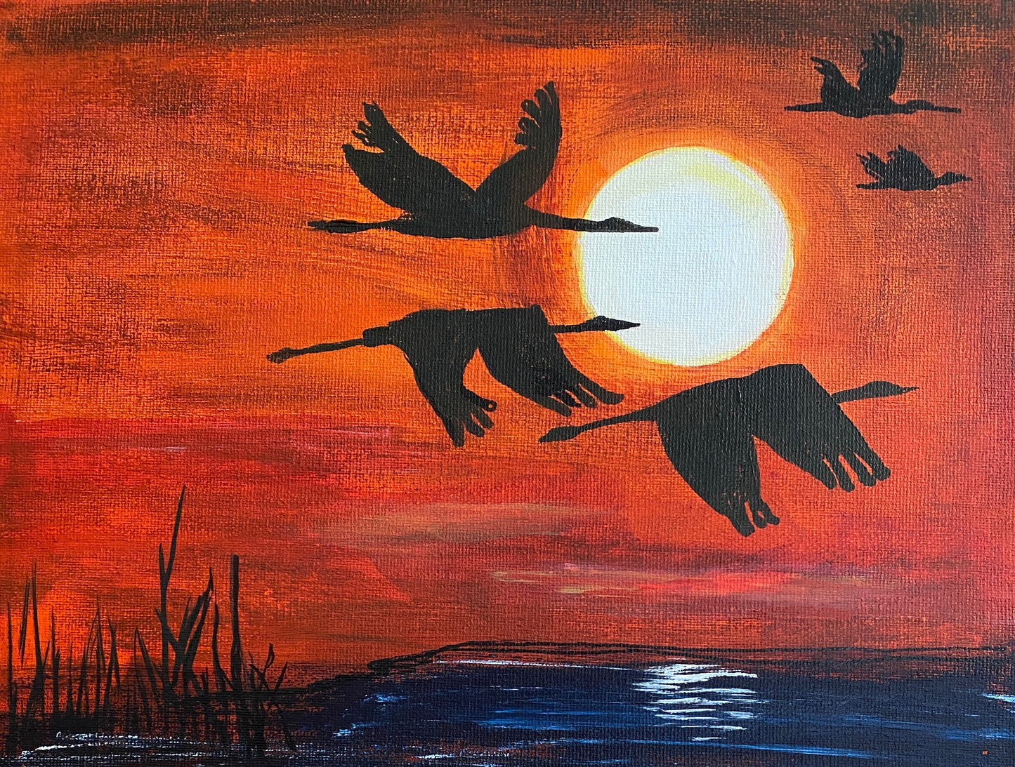 Migrating Geese